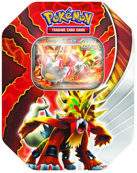 Pokemon TCG - Scarlet & Violet - Paradox Destinies Tin - Gouging Fire