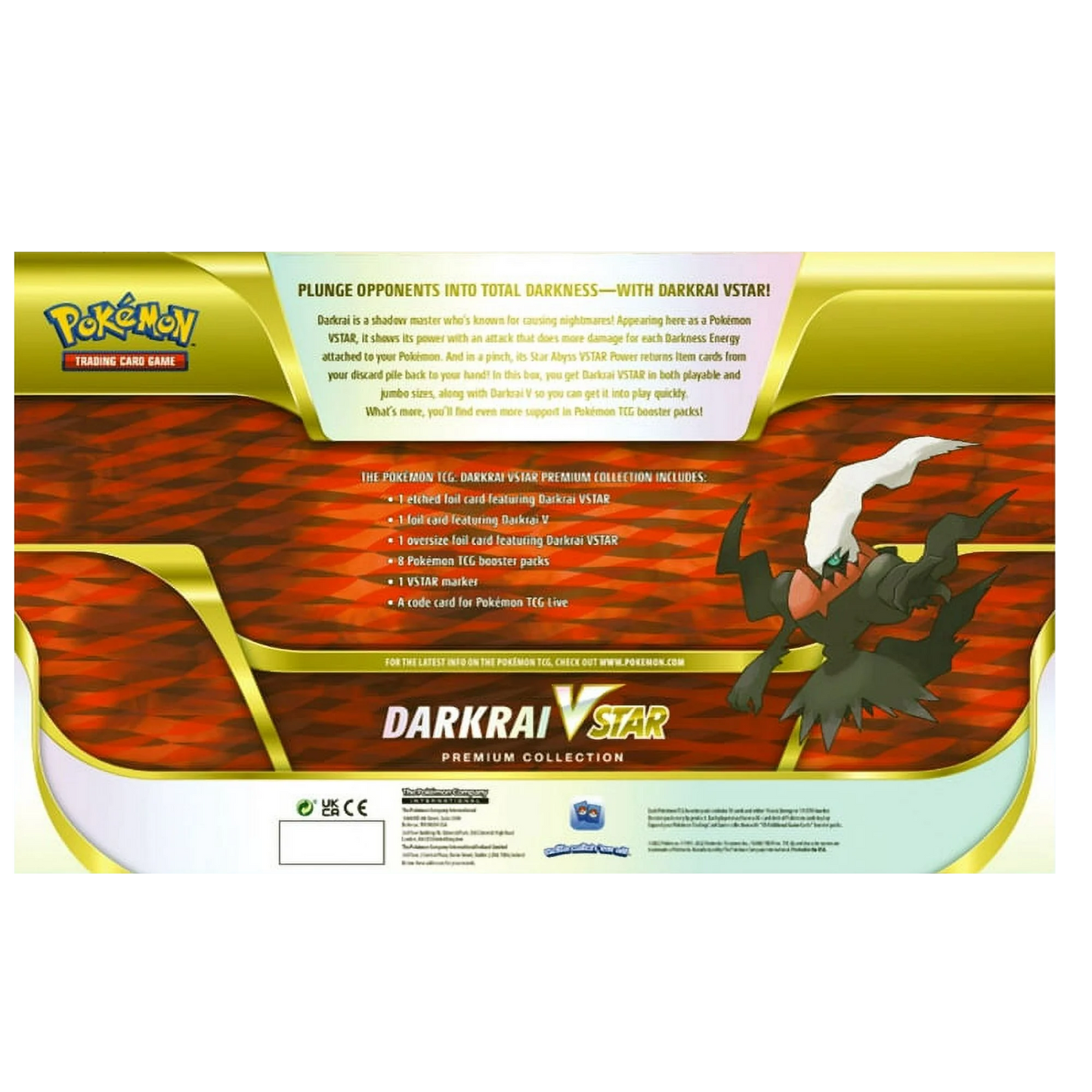 Pokemon TCG - Sword & Shield - Darkrai V Star Premium Collection Box