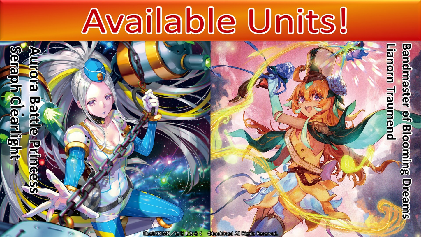 Cardfight!! Vanguard - Symphony Of Might & Bloom - Display Case (20x Booster Boxes)
