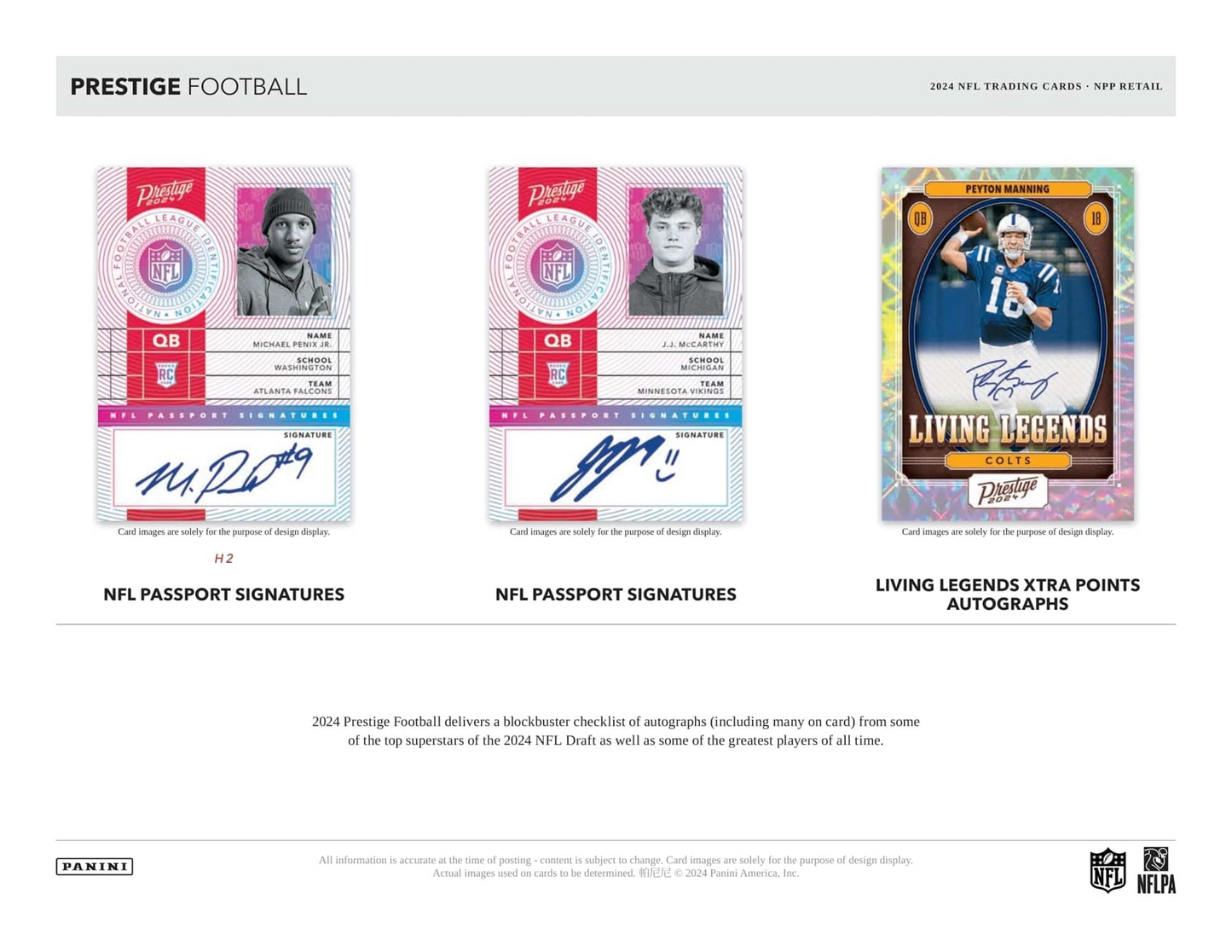 Panini - 2024 Prestige American Football (NFL) - Mega Box