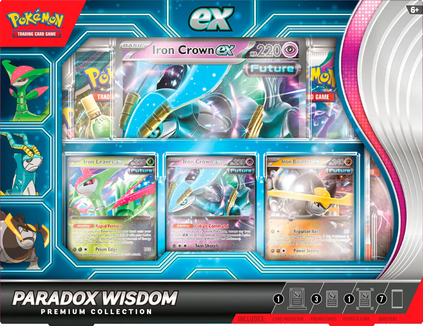 Pokemon TCG - Scarlet & Violet - Paradox Wisdom Premium Collection Box