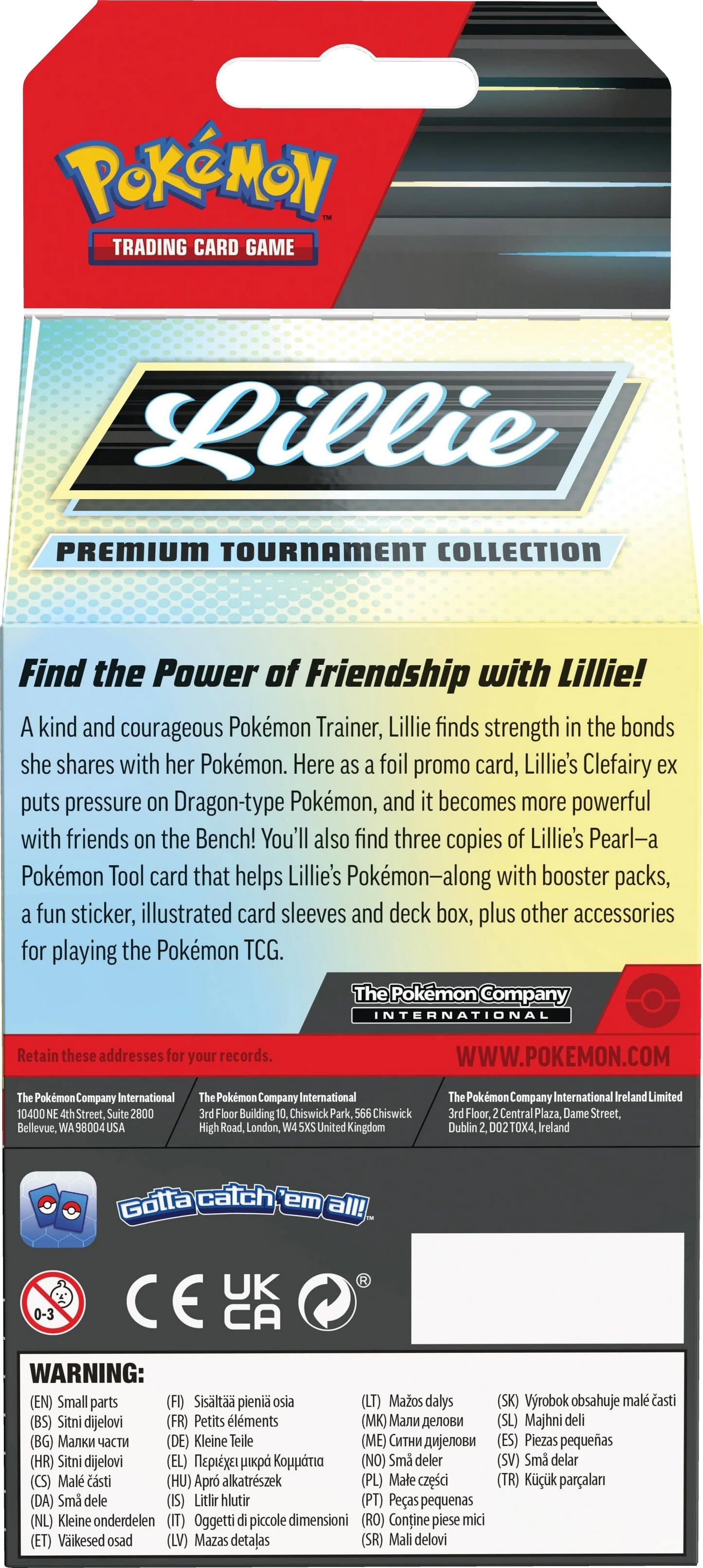 Pokemon TCG - Premium Tournament Collection Box - Lillie