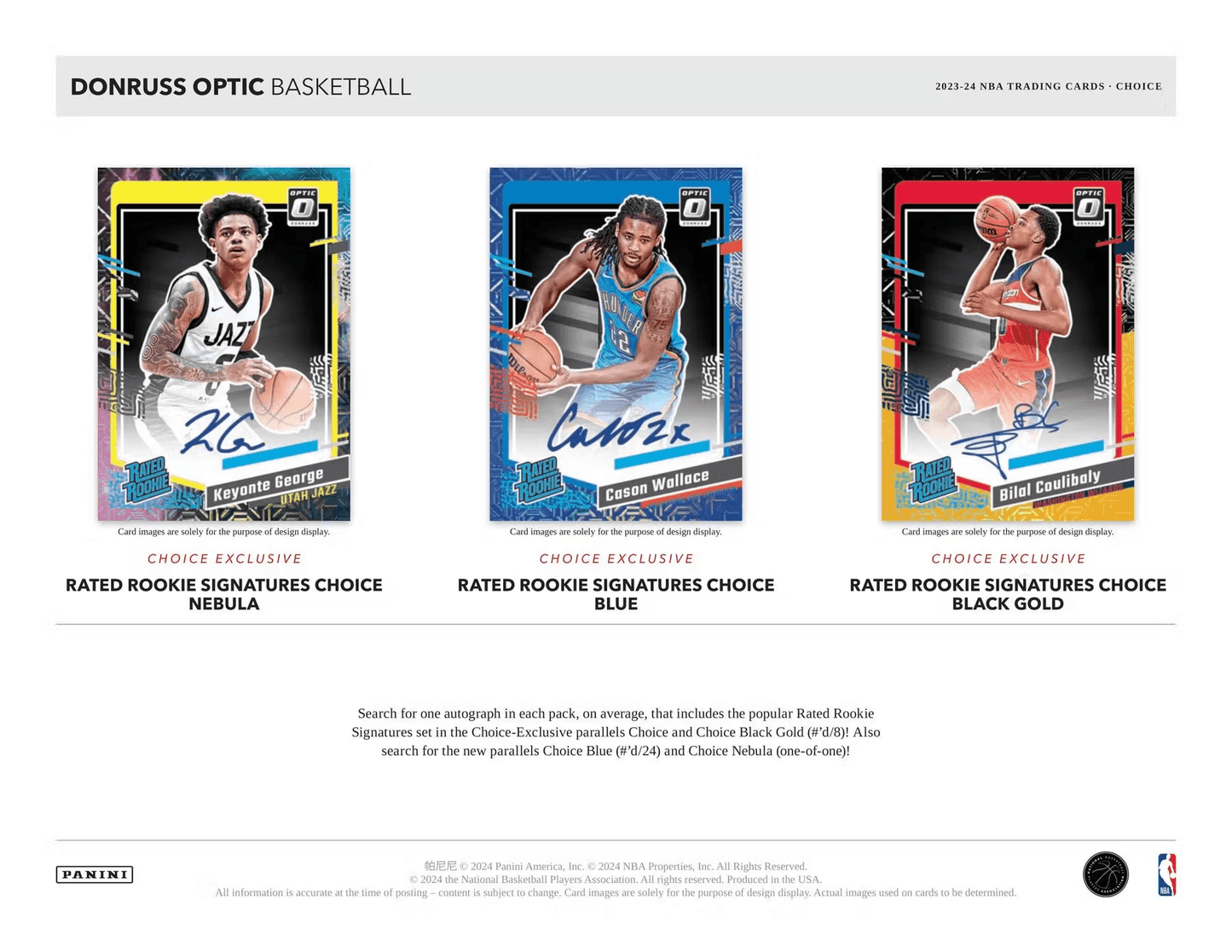 Panini - 2023/24 Donruss Optic Basketball (NBA) - Choice Box