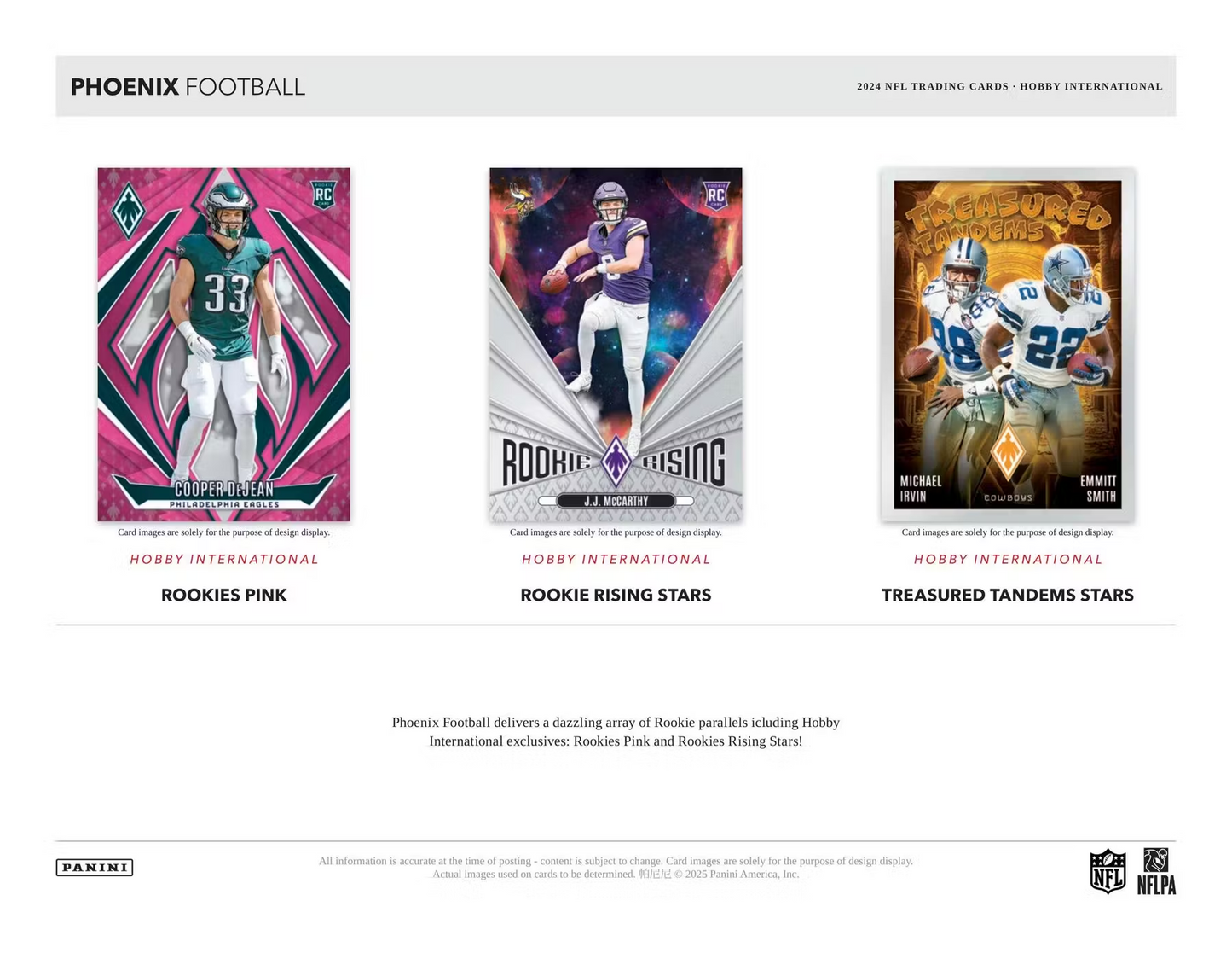 Panini - 2024 Phoenix American Football (NFL) - International Mega Box