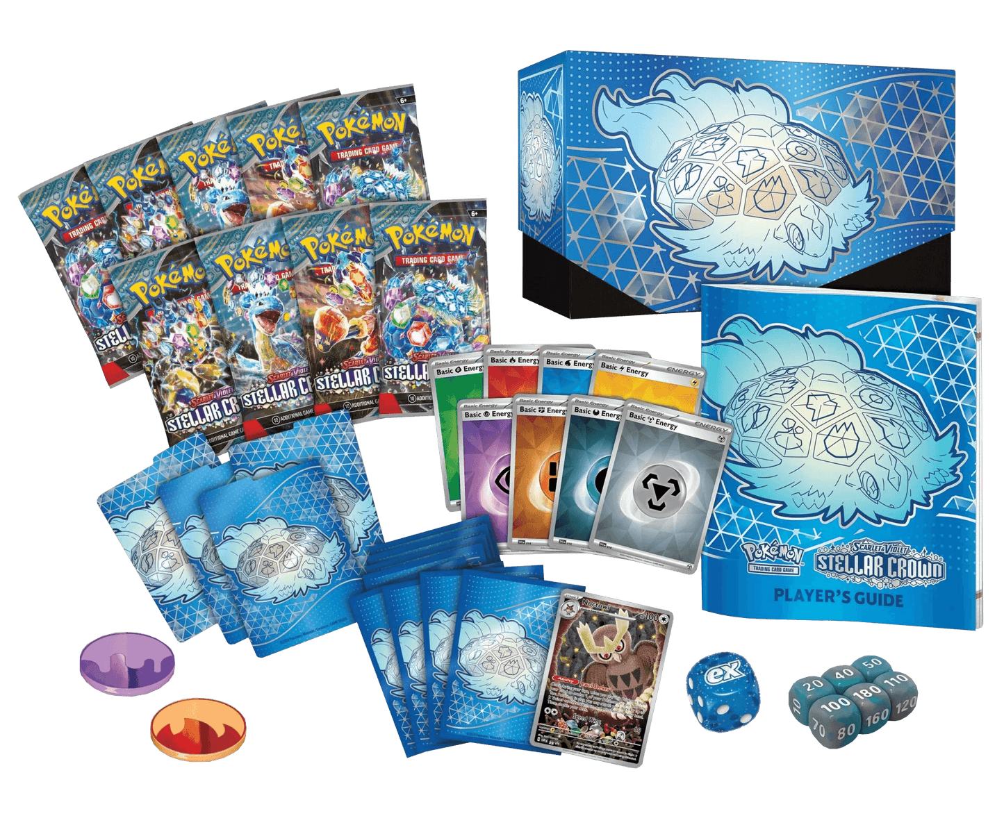 Pokemon TCG - Scarlet & Violet - Stellar Crown - Display Case (10x Elite Trainer Boxes)