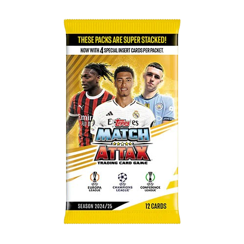 Topps - 2024/25 Football (Soccer) Match Attax - Booster Box (24 Packs)