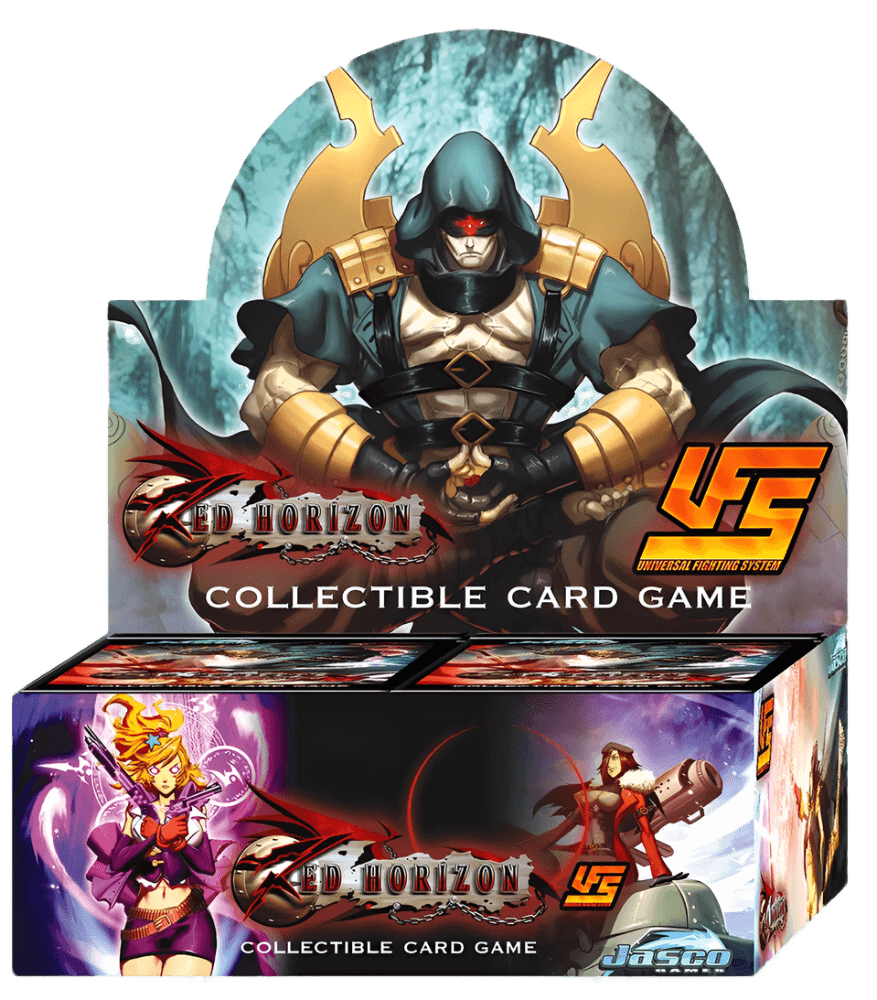 Jasco Games - UFS - Red Horizon Collectible Card Game - Booster Box (24 Packs)