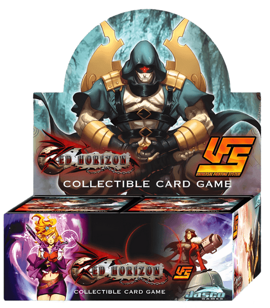 Jasco Games - UFS - Red Horizon Collectible Card Game - Booster Box (24 Packs)