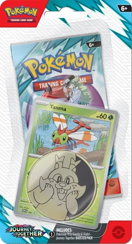 Pokemon TCG - Scarlet & Violet - Journey Together - Checklane Blister (Yanma)