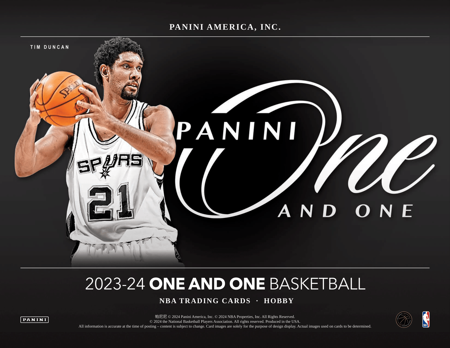 Panini - 2023/24 One and One Basketball (NBA) - Hobby Box