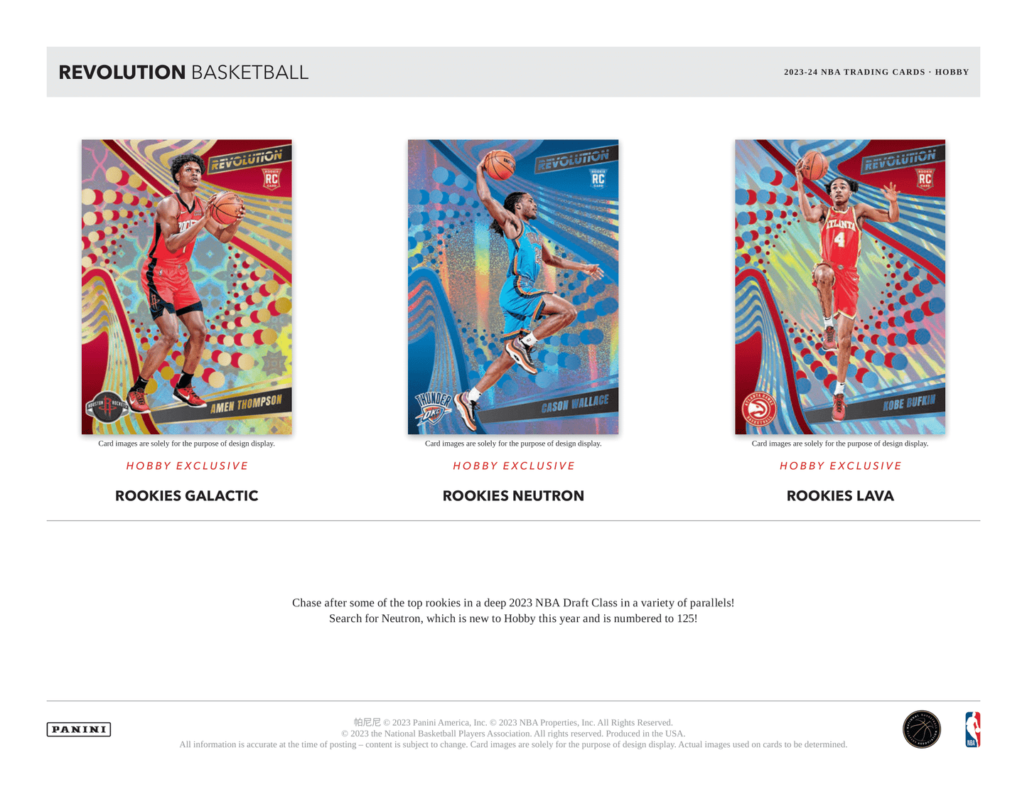 Panini - 2023/24 Revolution Basketball (NBA) - Hobby Box