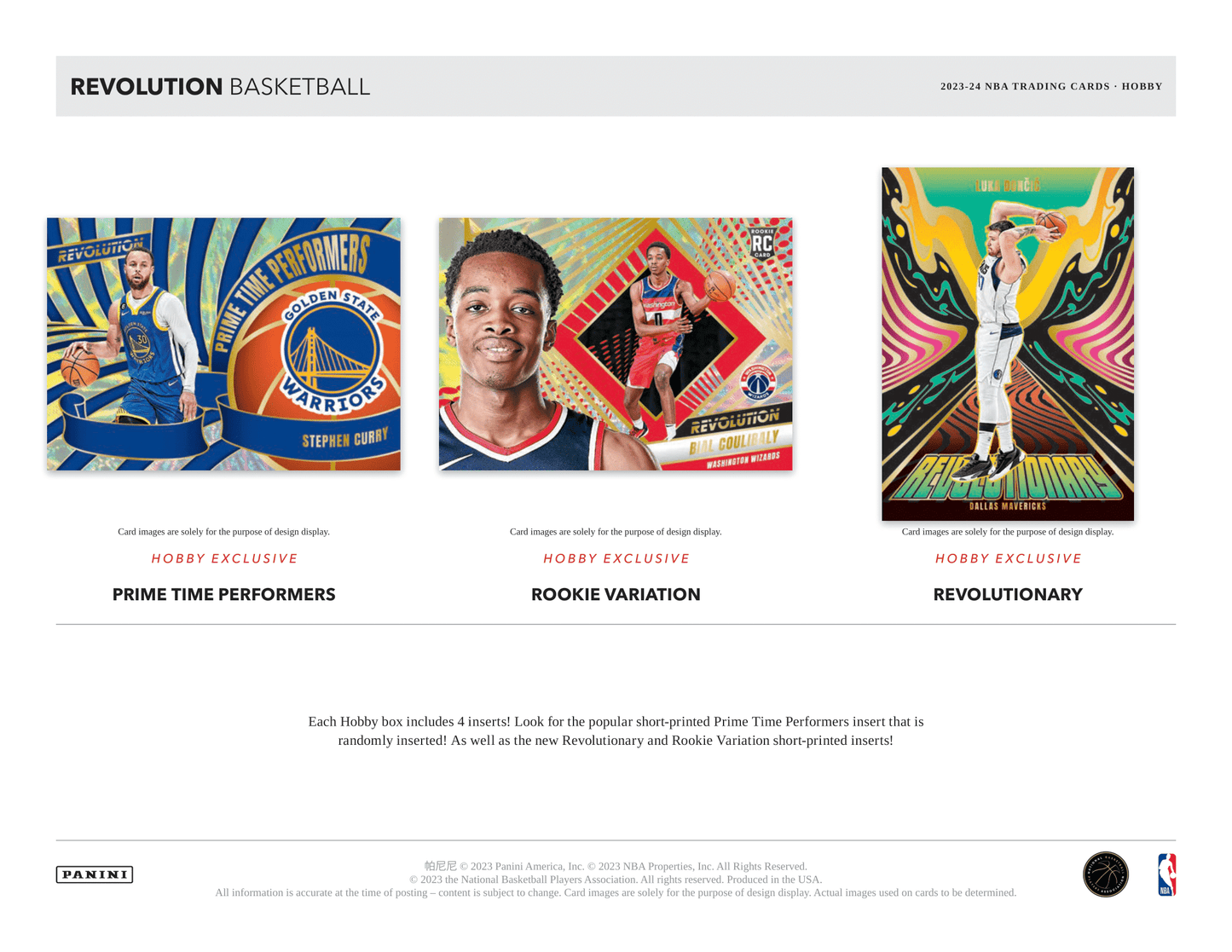 Panini - 2023/24 Revolution Basketball (NBA) - Hobby Box