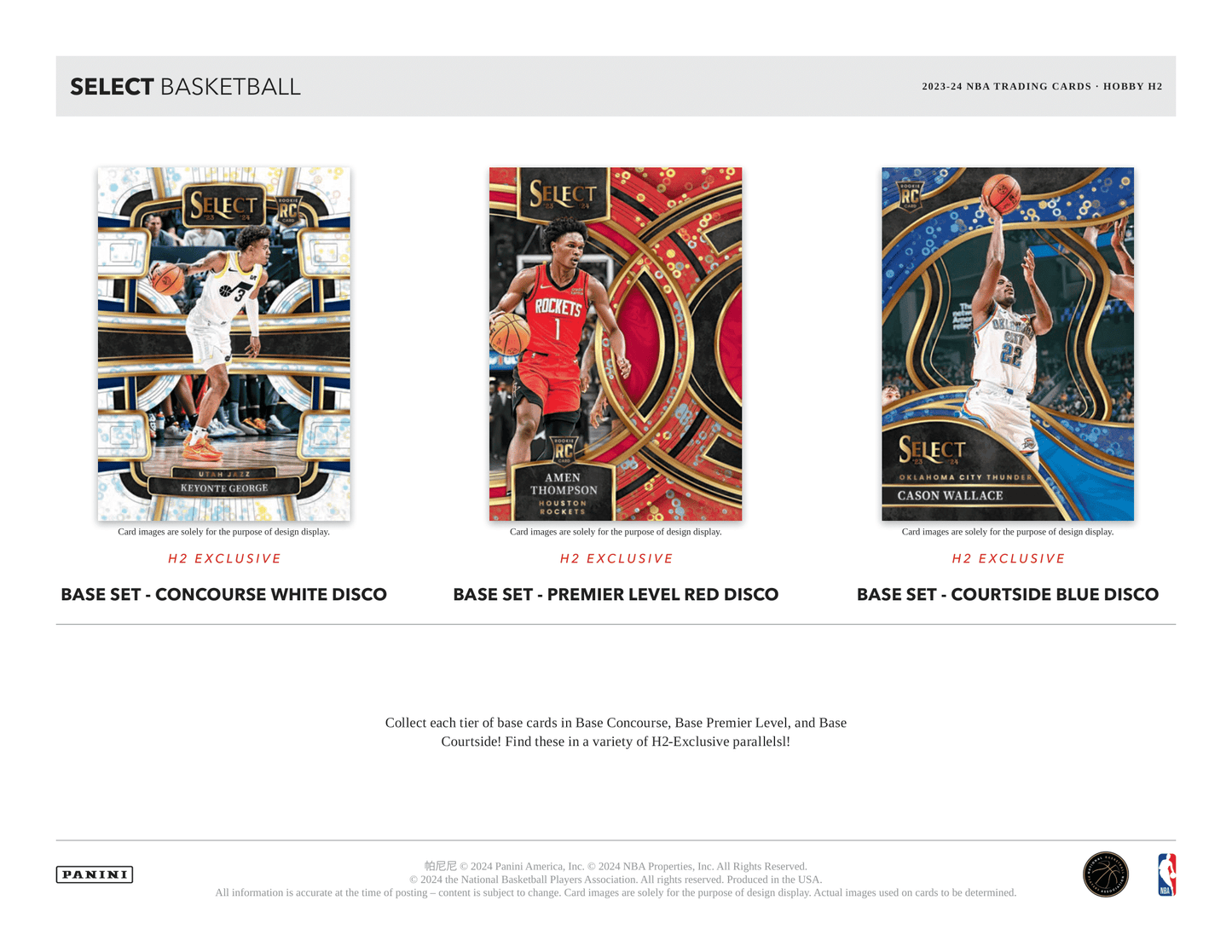 Panini - 2023/24 Select Basketball (NBA) - Hybrid H2 Box