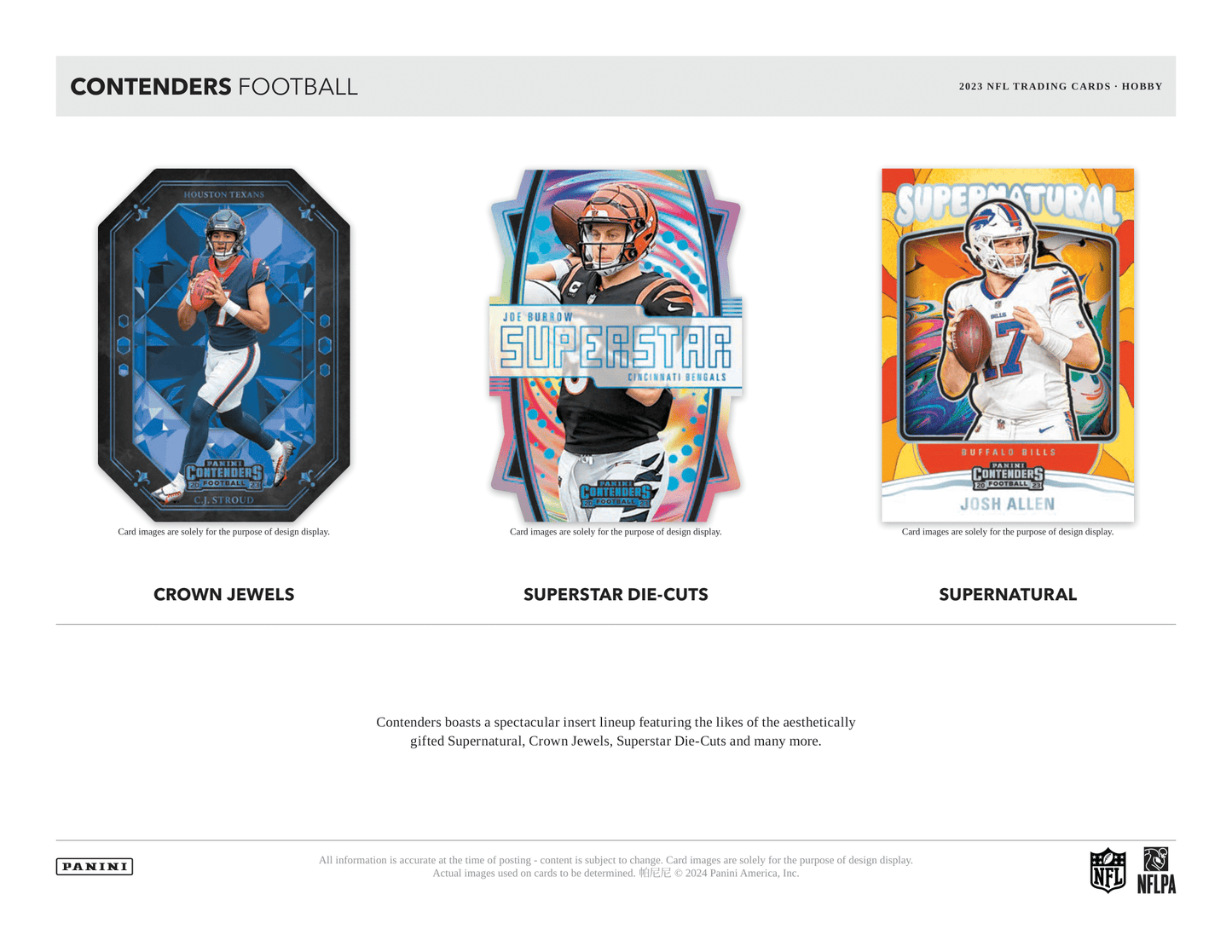 Panini - 2023 Contenders American Football (NFL) - Hobby Box