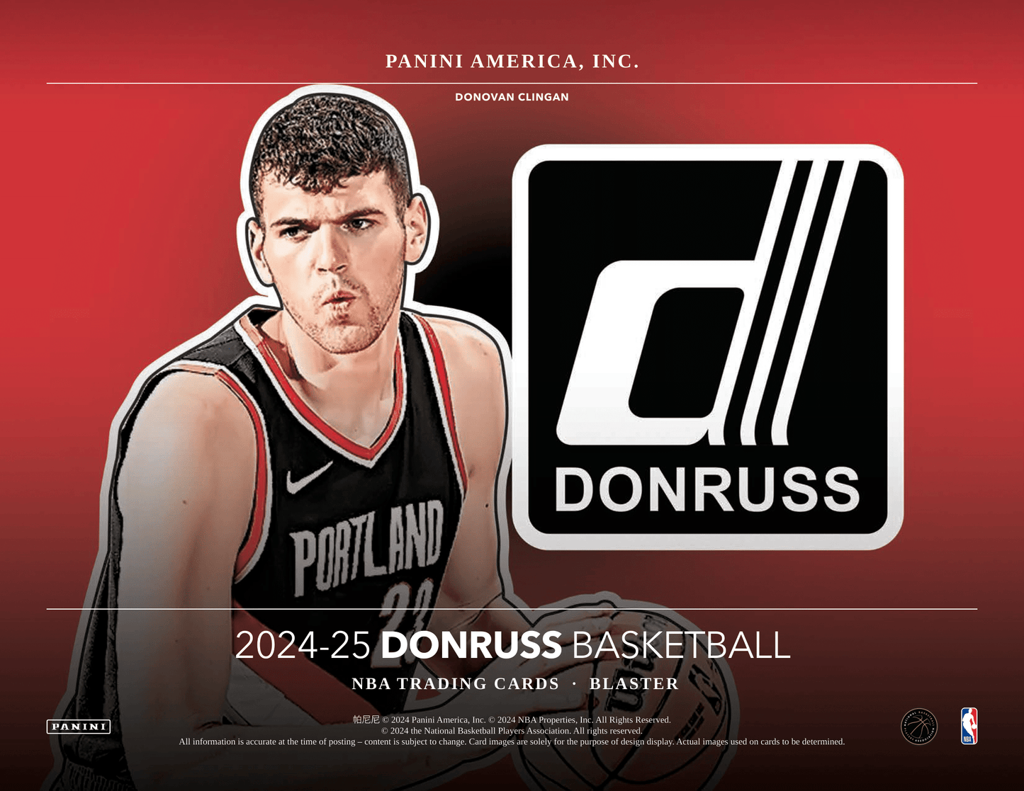 Panini - 2024/25 Donruss Basketball (NBA) - Blaster Box