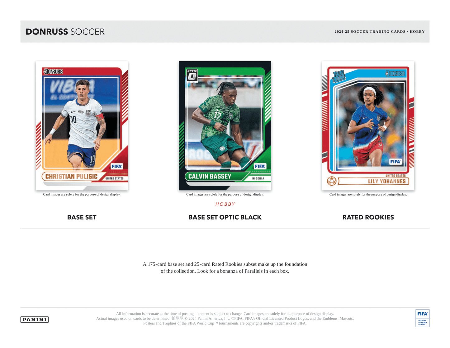 Panini - 2024/25 Donruss Football (Soccer) - Hobby Box