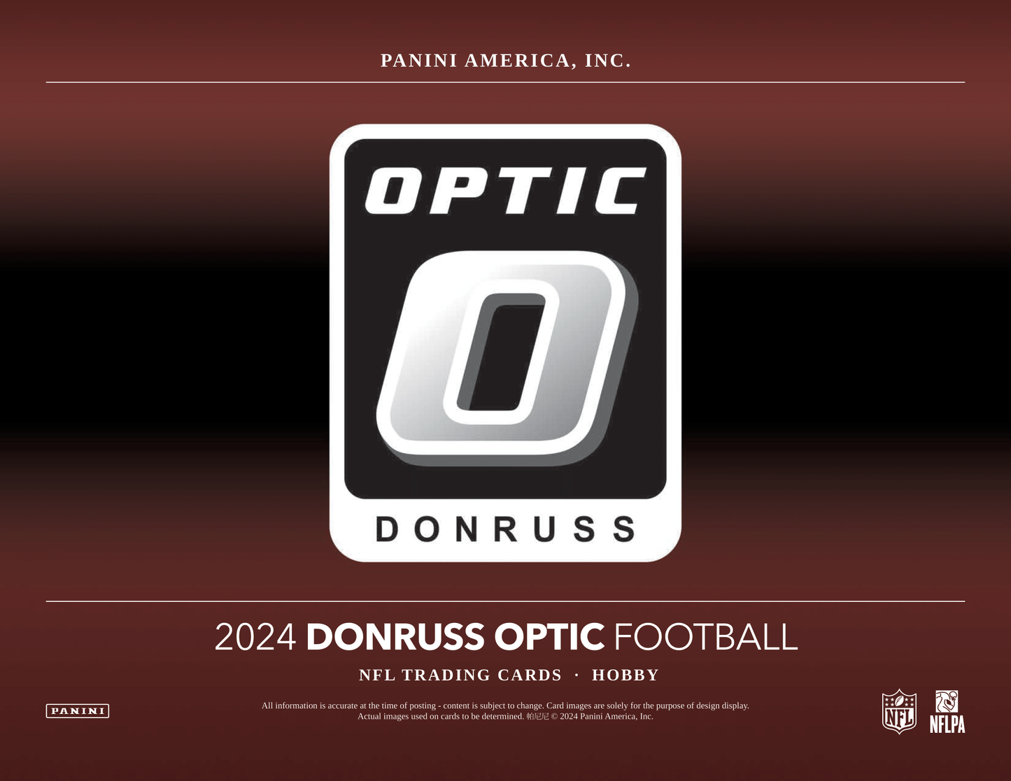 Panini - 2024 Donruss Optic American Football (NFL) - Hobby Box