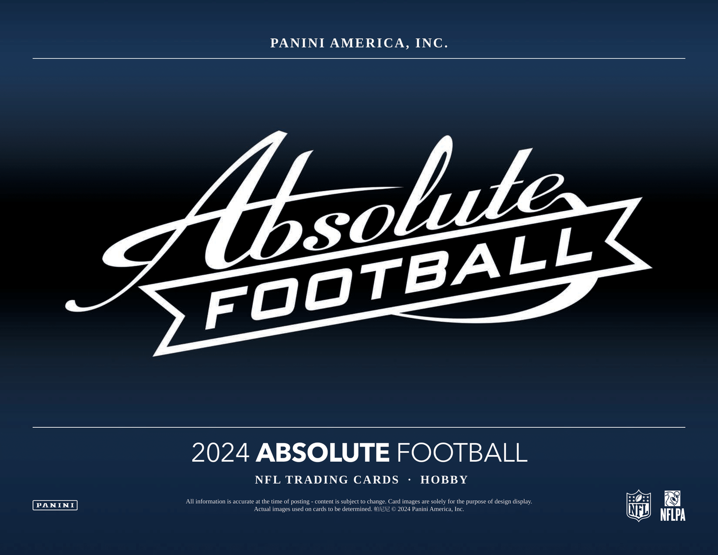 Panini - 2024 Absolute American Football (NFL) - Hobby Box