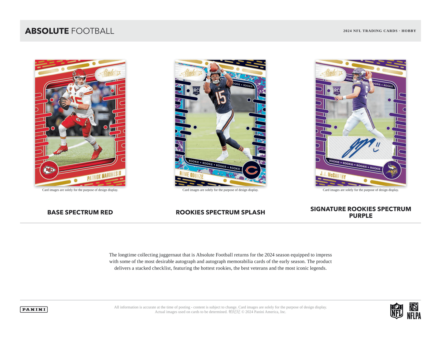 Panini - 2024 Absolute American Football (NFL) - Hobby Box