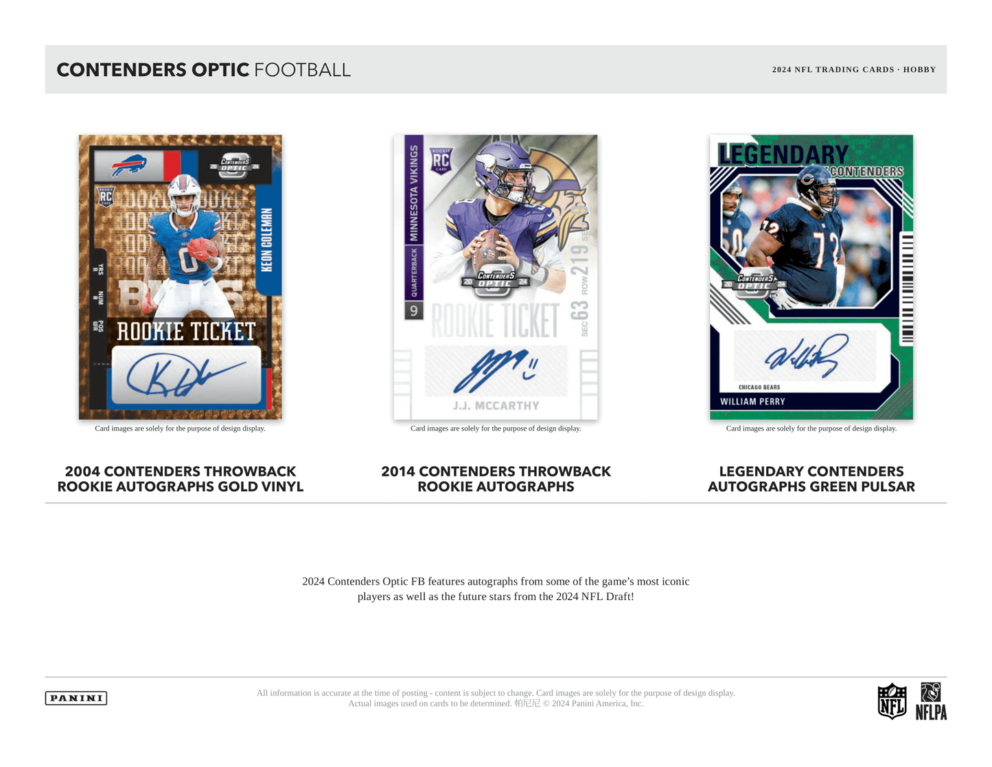 Panini - 2024 Contenders Optic American Football (NFL) - Hobby Box