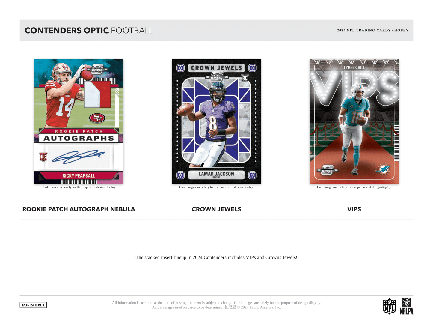 Panini - 2024 Contenders Optic American Football (NFL) - Hobby Box