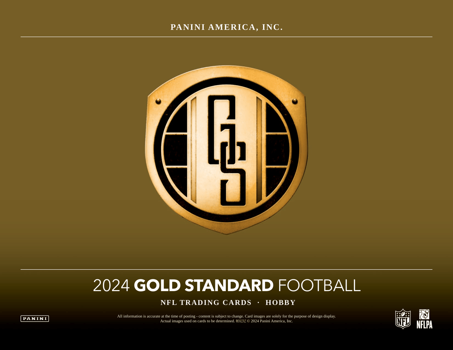Panini - 2024 Gold Standard American Football (NFL) - Hobby Box