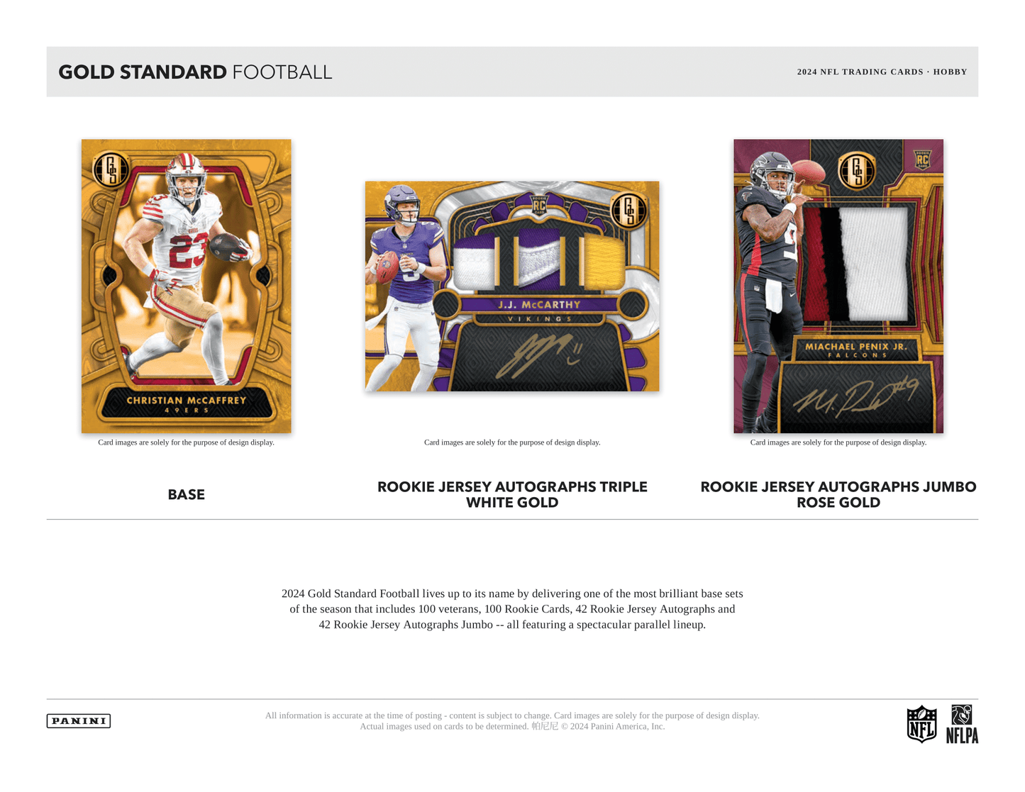 Panini - 2024 Gold Standard American Football (NFL) - Hobby Box