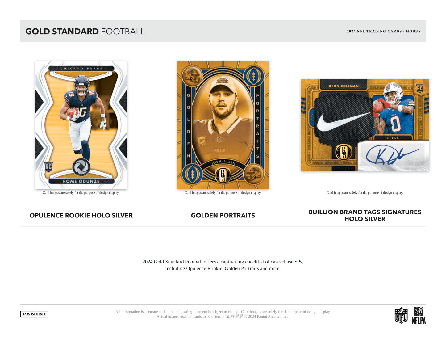 Panini - 2024 Gold Standard American Football (NFL) - Hobby Box