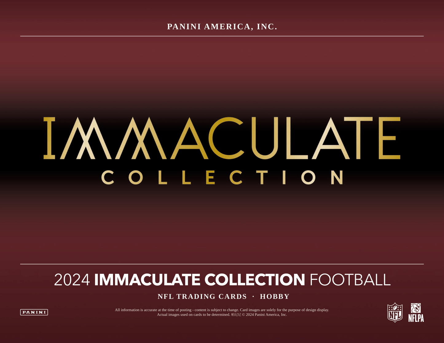 Panini - 2024 Immaculate American Football (NFL) - Hobby Box