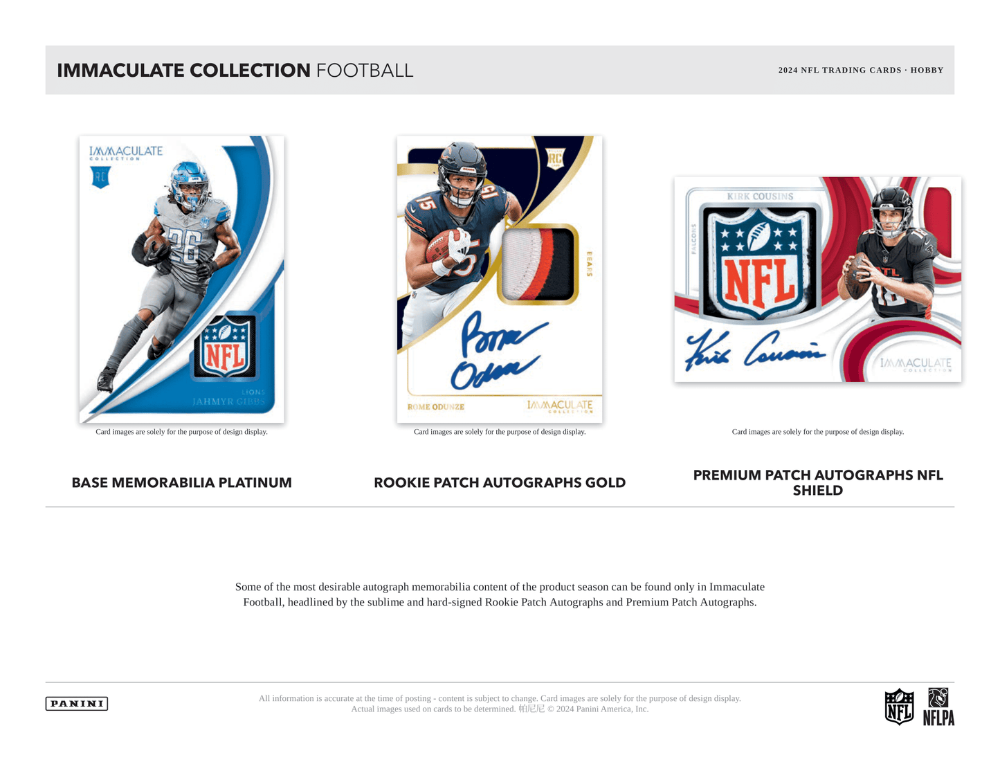 Panini - 2024 Immaculate American Football (NFL) - Hobby Box