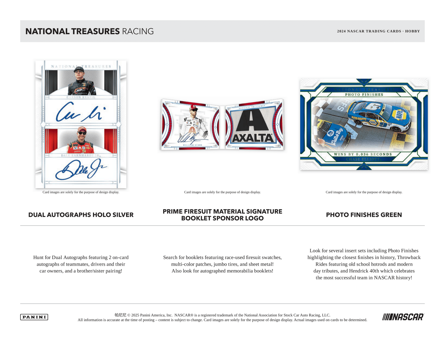 Panini - 2024 National Treasures Racing (NASCAR) - Hobby Box