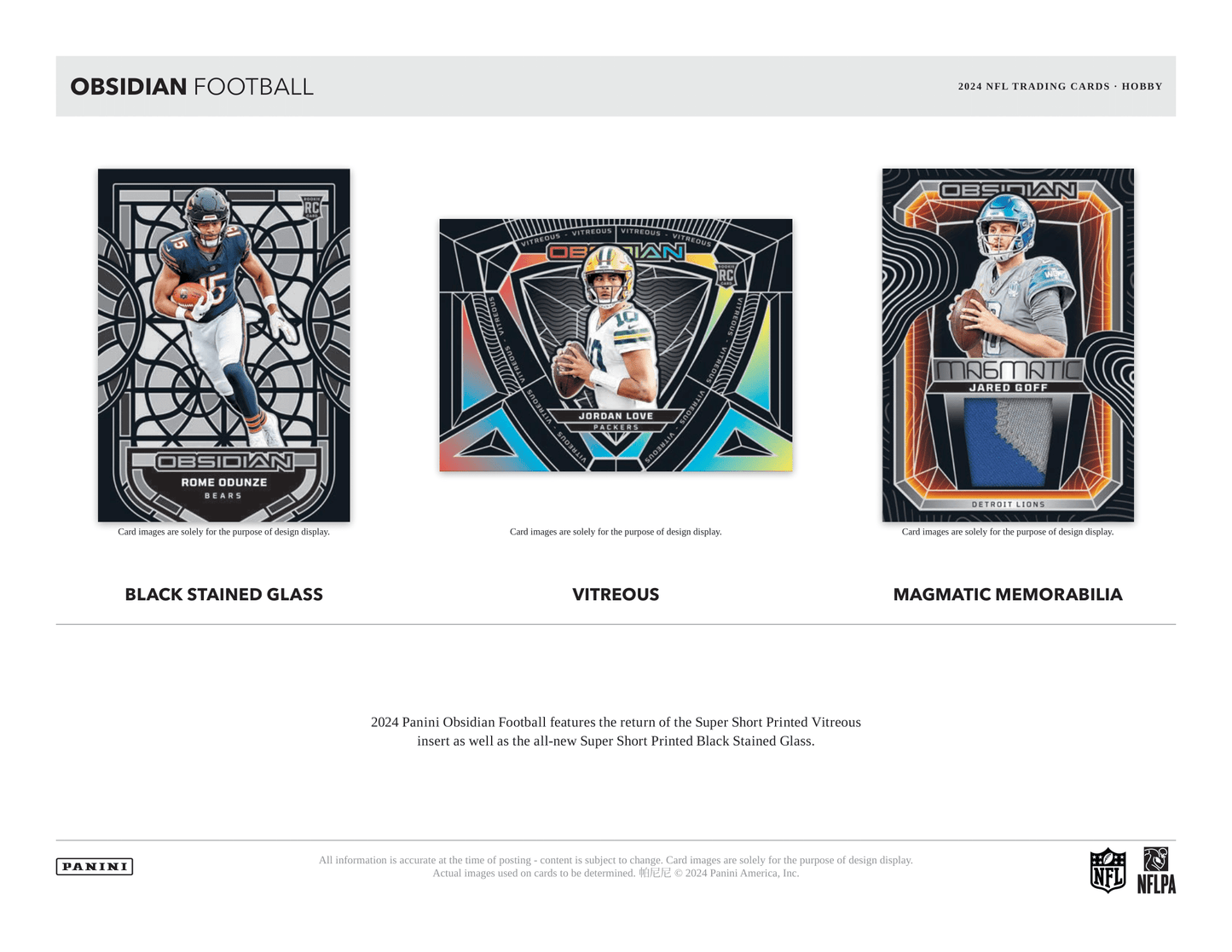Panini - 2024 Obsidian American Football (NFL) - Hobby Box
