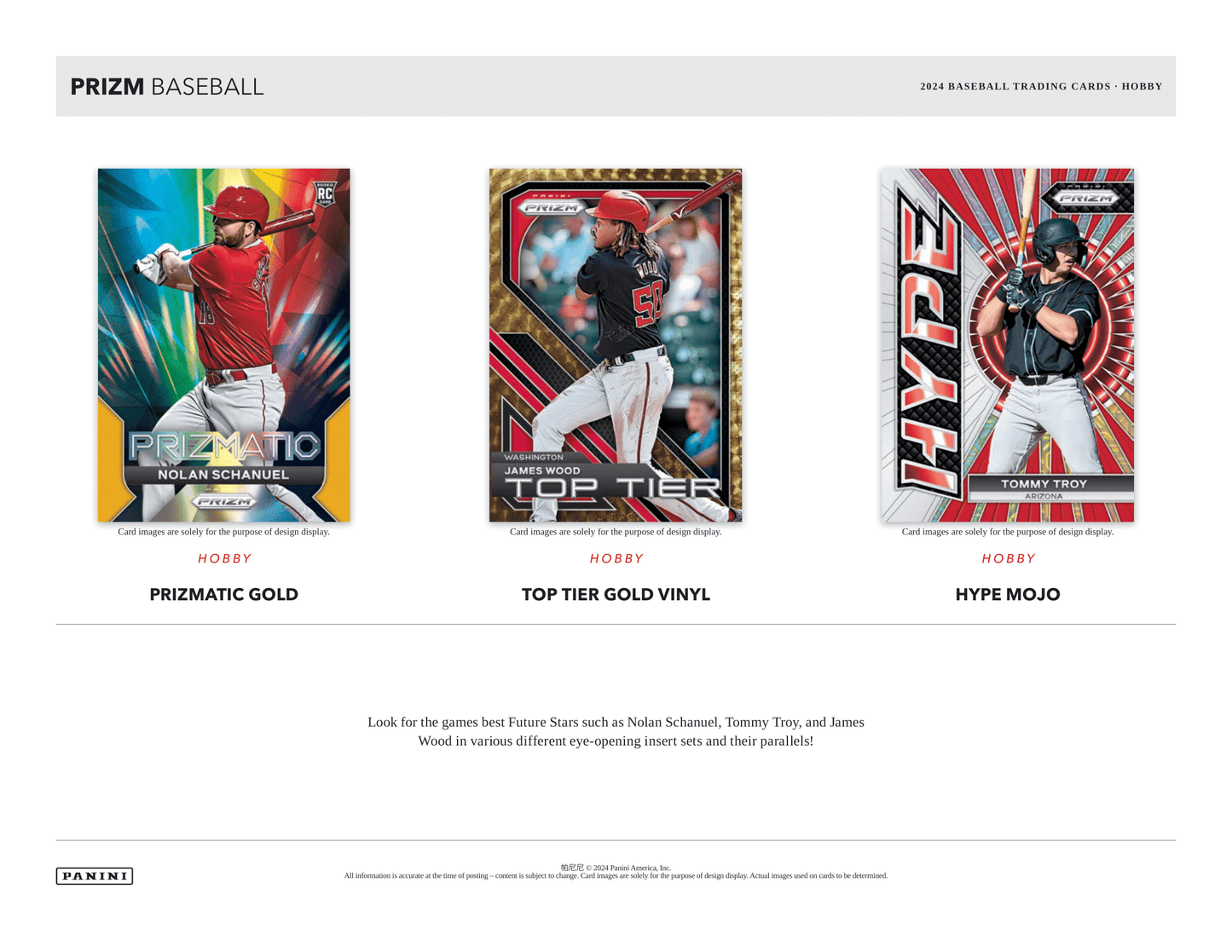 Panini - 2024 Prizm Baseball (MLB) - Hobby Box