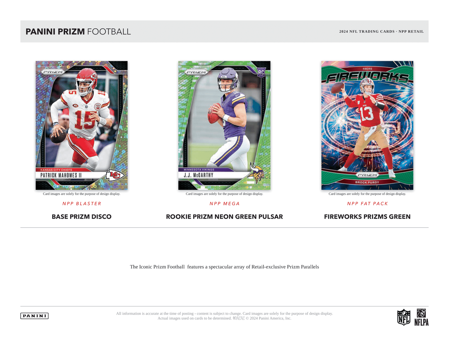 Panini - 2024 Prizm American Football (NFL) - Retail Box