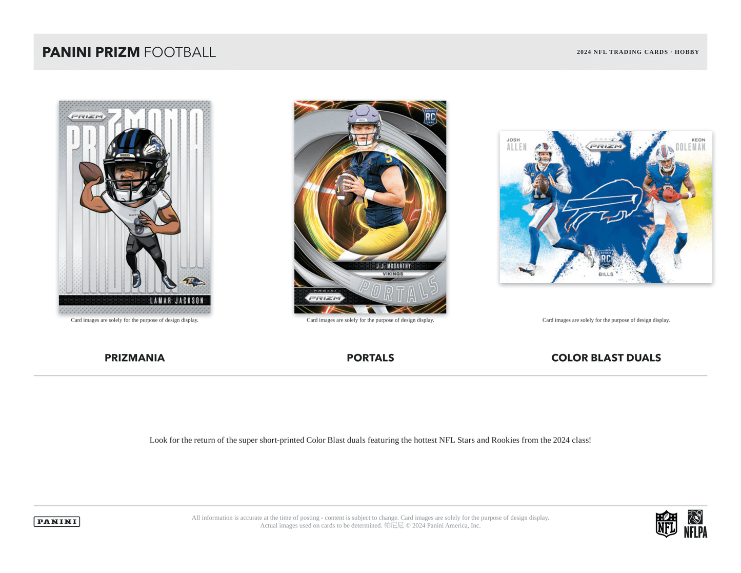 Panini - 2024 Prizm American Football (NFL) - Hobby Box