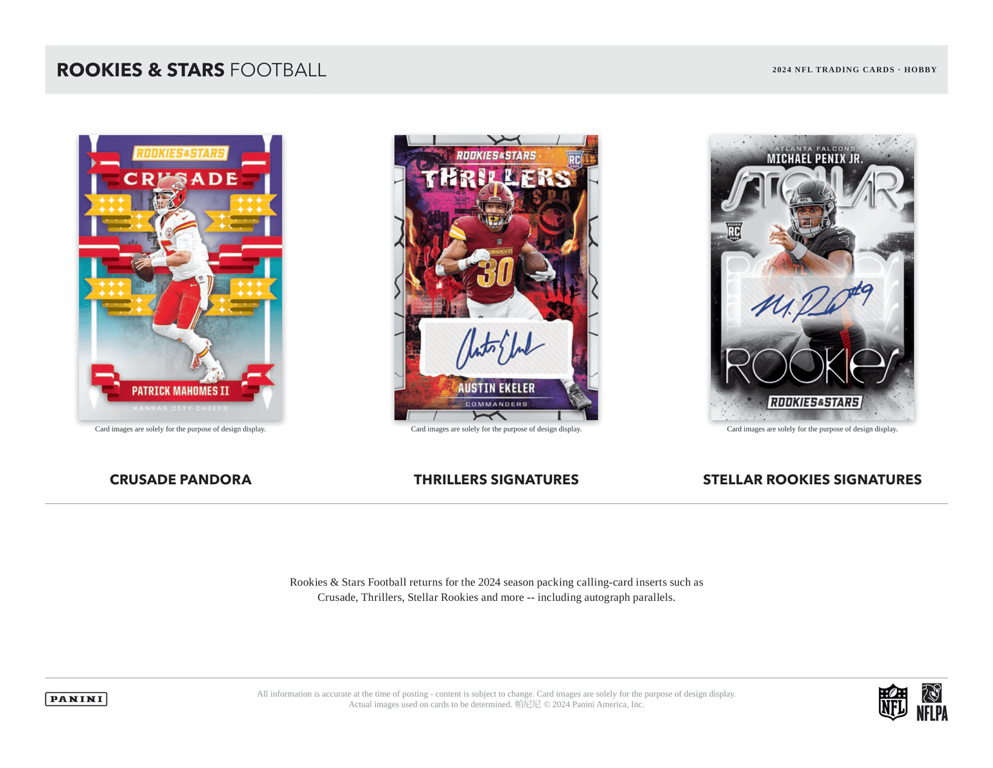 Panini - 2024 Rookies & Stars American Football (NFL) - Hobby Box