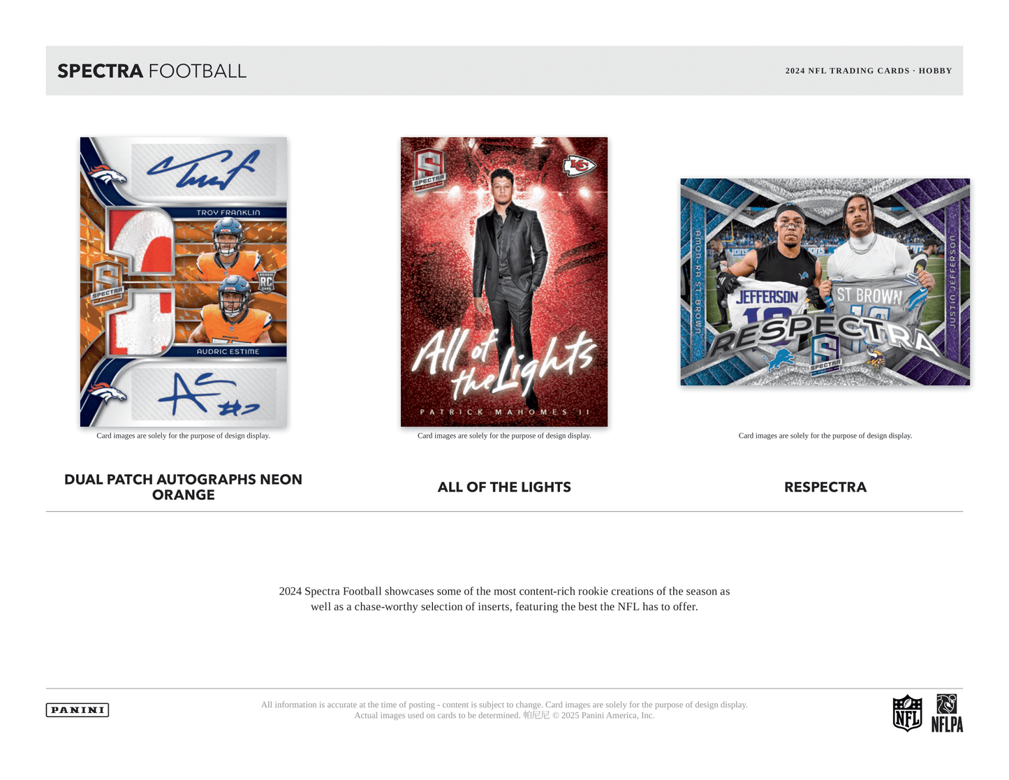 Panini - 2024 Spectra American Football (NFL) - Hobby Box