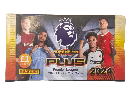Panini - 2023/24 Premier League Adrenalyn XL PLUS Football (Soccer) - Booster Pack (6 Cards)