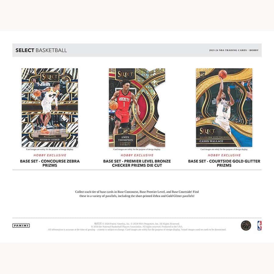 Panini - 2023/24 Select Basketball (NBA) - Hobby Box
