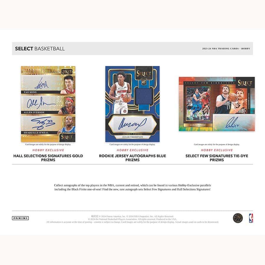Panini - 2023/24 Select Basketball (NBA) - Hobby Box
