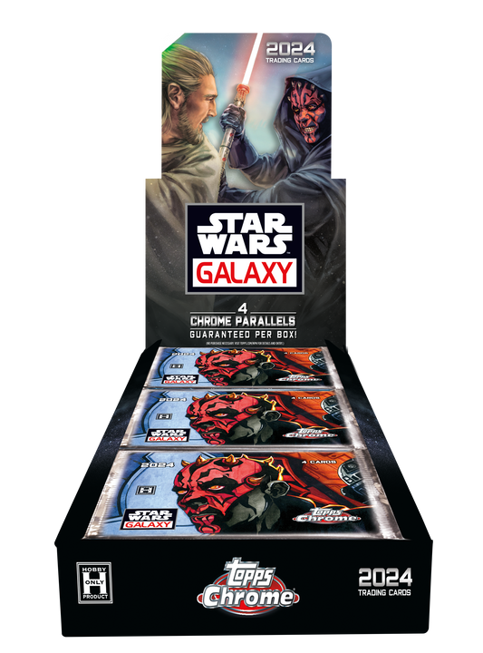 Topps - 2024 Chrome Star Wars Galaxy - Hobby Box