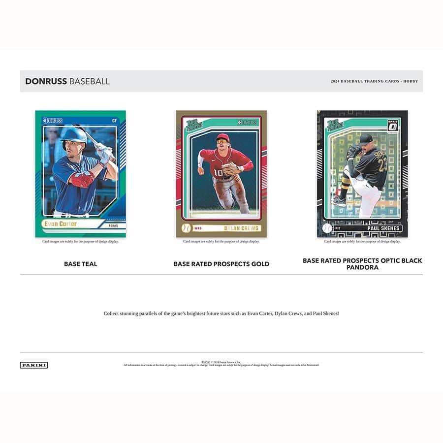 Panini - 2024 Donruss Baseball (MLB) - Hobby Box