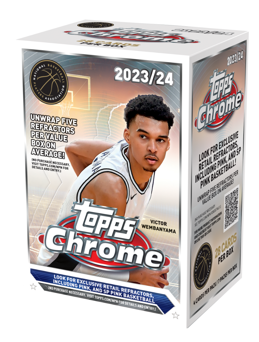 Topps - 2023/24 Chrome Basketball (NBA) - Value Box