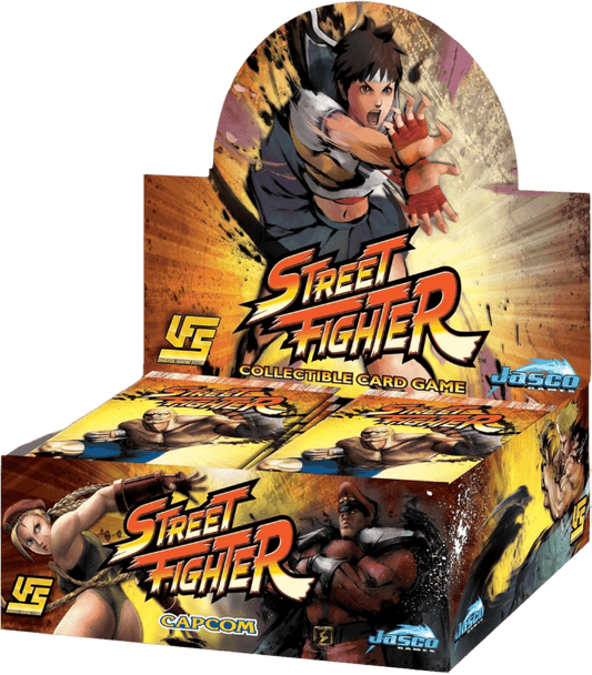 Jasco Games - UFS - Street Fighter Collectible Card Game - Booster Box (24 Packs)