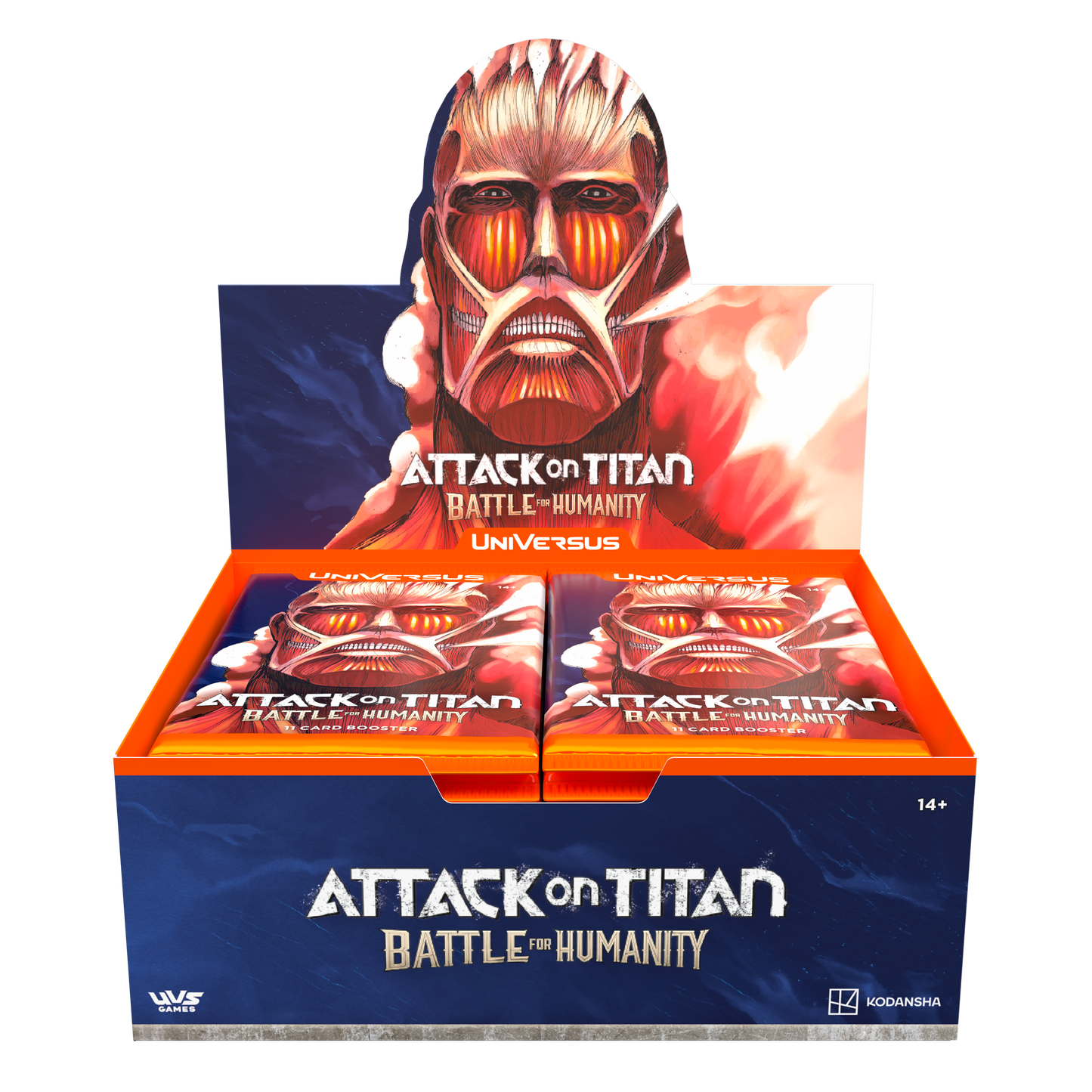 UniVersus CCG - Attack on Titan - Battle for Humanity Booster Box (24 Packs)