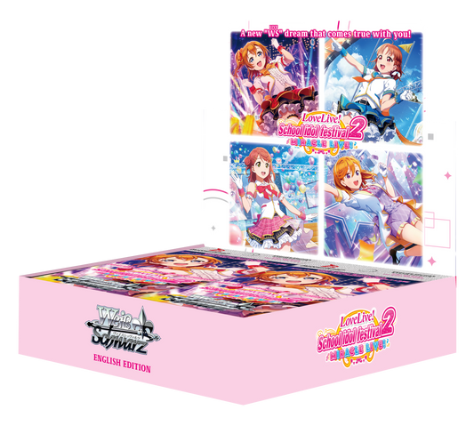 Weiss Schwarz - Love Live School idol festival 2 MIRACLE LIVE! - Booster Box (16 Packs)