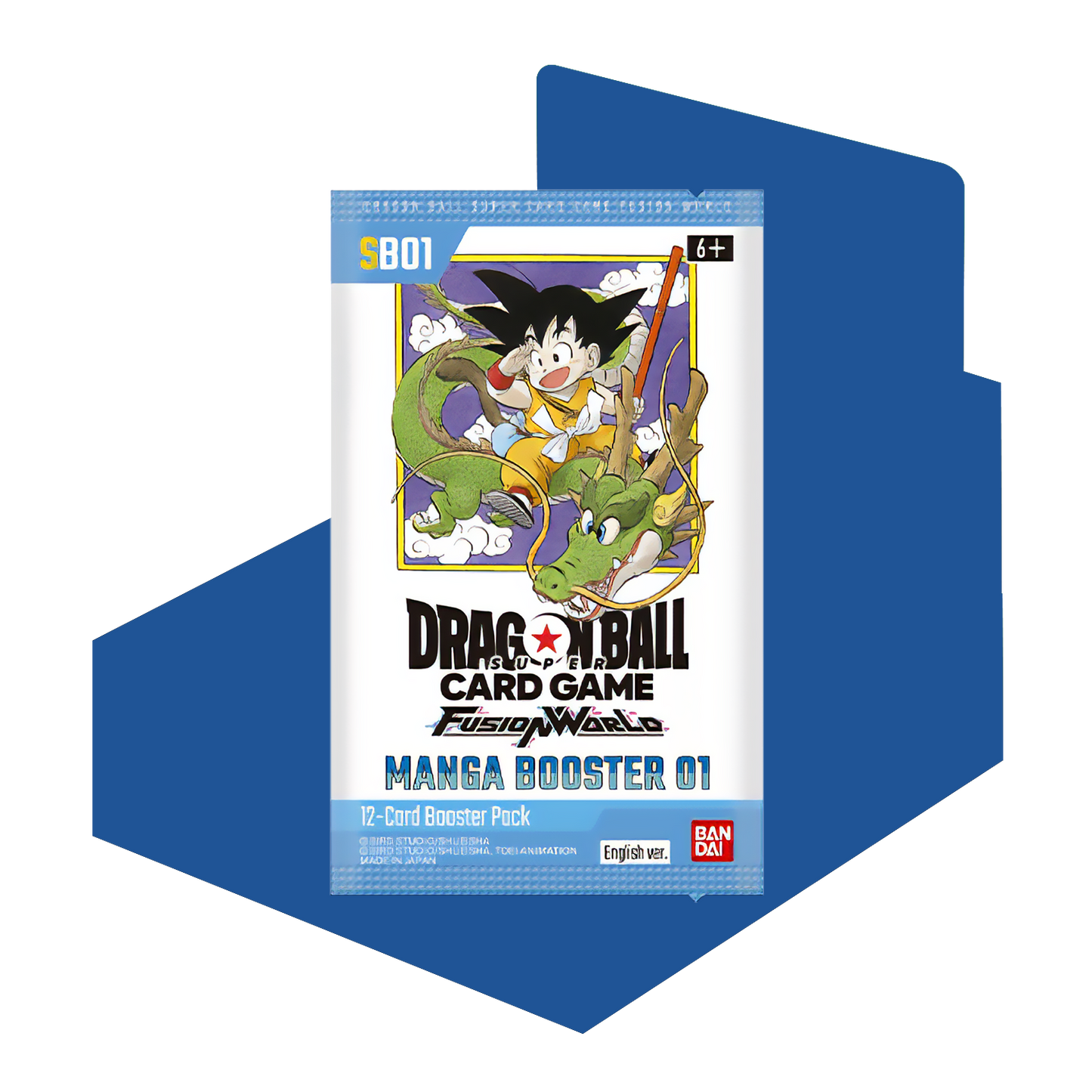 Dragon Ball Super CG Fusion World - Manga Booster (SB01) - Display Case (12x Booster Boxes)