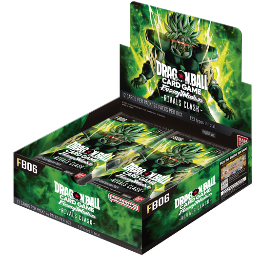 Dragon Ball Super CG Fusion World - Rivals Clash (FB06) - Booster Box