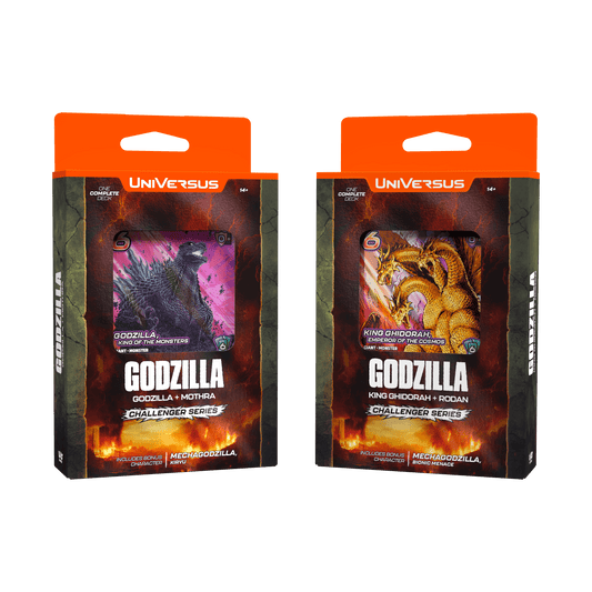 UniVersus CCG - Godzilla - Challenger Series Decks