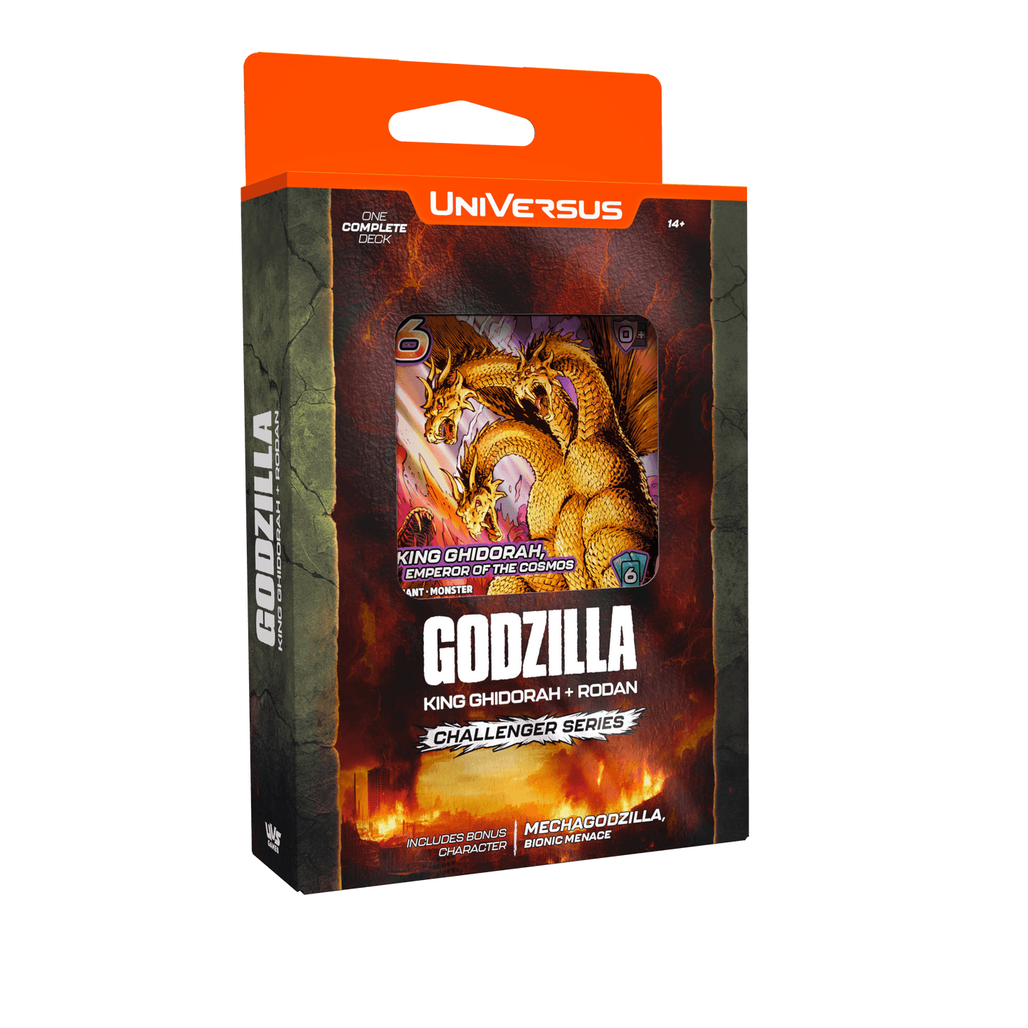 UniVersus CCG - Godzilla - King Ghidorah & Rodan Challenger Series Deck